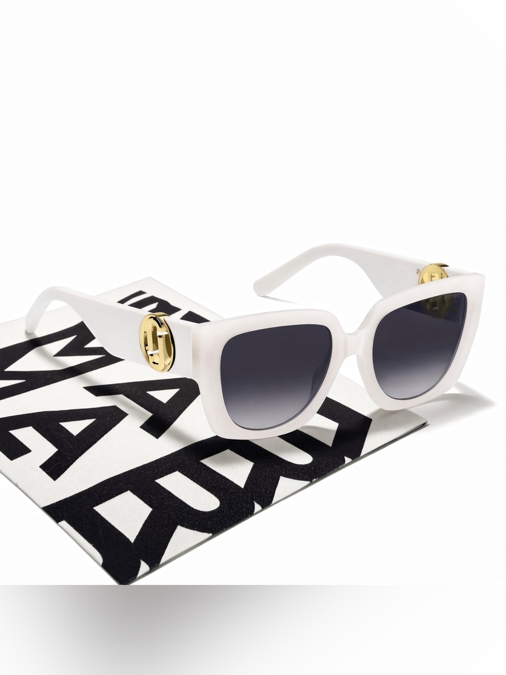 Marc Jacobs 687/S ivory white sunglasses - Picture 2 of 3